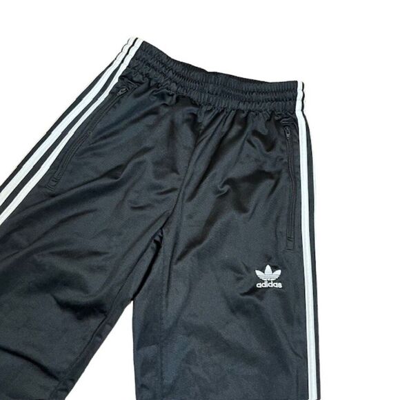 Adidas Primeblue 3 Stripe Track Pants Black with White Zip Leg Pocket Women's XS - Picture 2 of 15